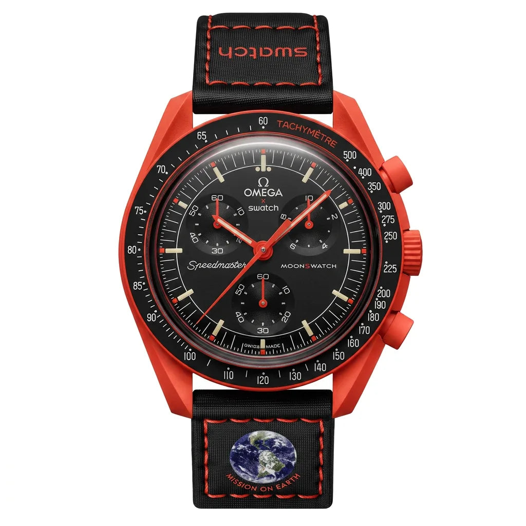 Speedmaster MoonSwatch Mission On Earth Lava