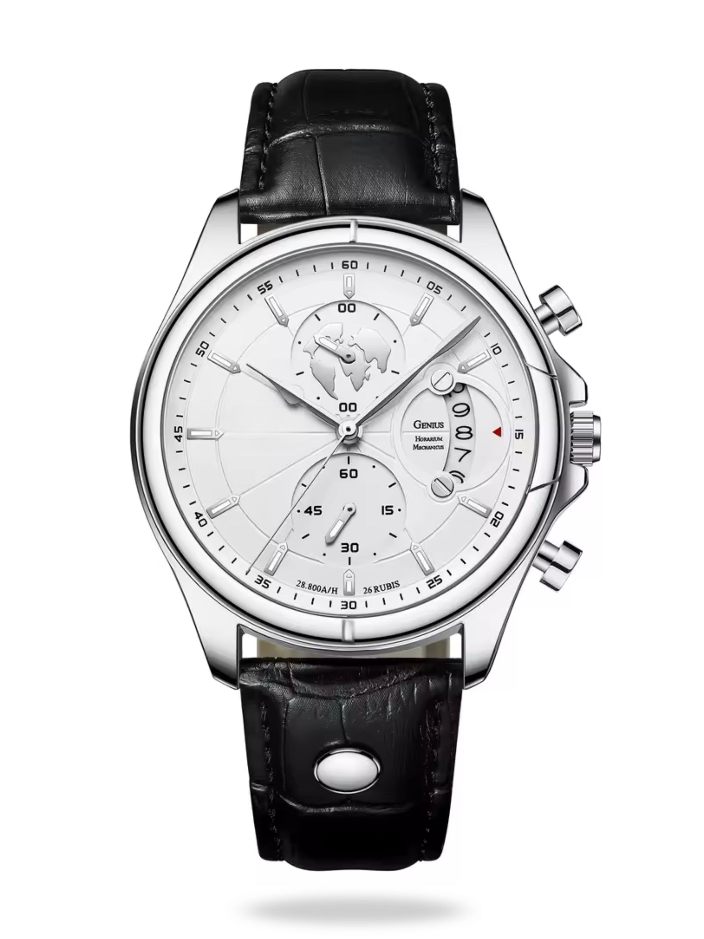 Volans — The Meridian Chronograph White