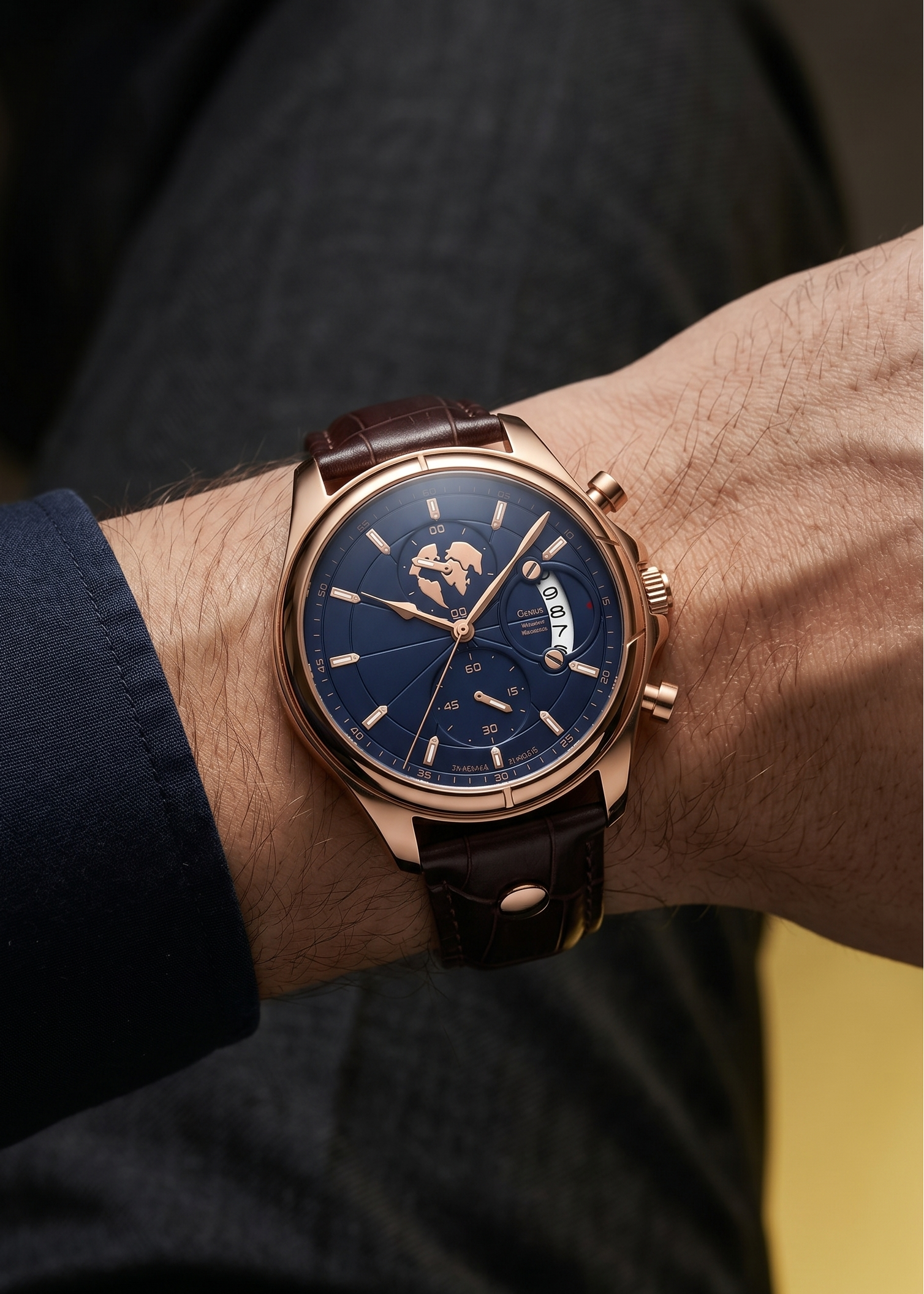 Volans — The Meridian Chronograph Navy